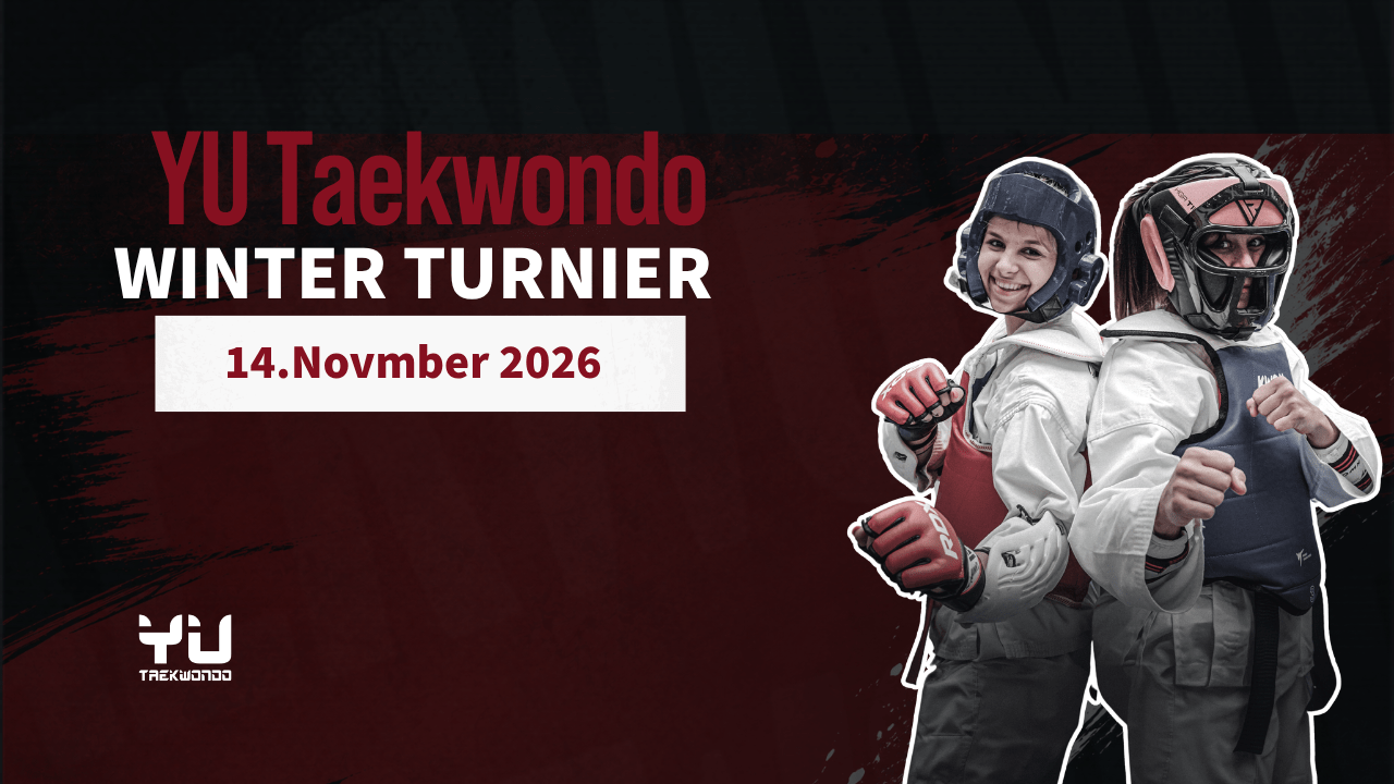 Winterturnier 2026 von YU Taekwondo mit Wettkämpfen und Ehrung der Jahressieger in der Lugner City.